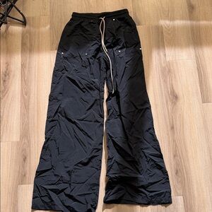 Black Wide-Leg Pants